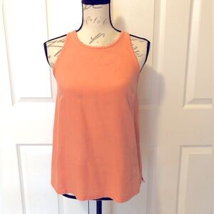 Women's peach/pink/coral Sleeveless Top